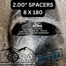 Load image into Gallery viewer, BORA 2" Chevy/GMC 2500/3500 (2011-2026+) Aluminum Spacers, 8x180