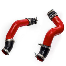 Load image into Gallery viewer, Banks Boost Tube Upgrade Kit ( 2019 - 2024 6.7L Cummins 2500/3500 ) (Red Powder Coat)