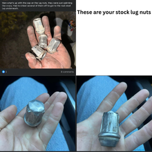 Load image into Gallery viewer, Scovel's Custom Lug Nuts - Heat Treated ET & Non-ET Design (Factory 22mm 7/8" Head)