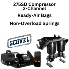Load image into Gallery viewer, LOGIQ READYAIR 11-19 GM 2500/3500 LOAD LEVELING AIR SPRING KIT