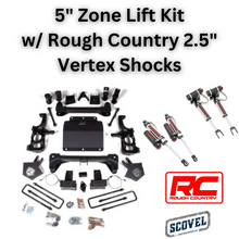 Load image into Gallery viewer, ZONE 5" TORSION BAR DROP LIFT Packages (2020-2025+ GM 2500/3500HD)