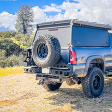 Load image into Gallery viewer, 1999-2007 CHEVY/GMC 1500/2500/3500 OCTANE DUAL SWING OUT REAR BUMPER Chassis Unlimited Inc.