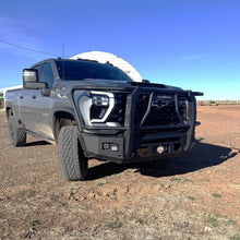 Load image into Gallery viewer, 2024+ CHEVY SILVERADO 2500/3500 ATTITUDE FRONT WINCH BUMPER W/ GUARD Chassis Unlimited Inc.