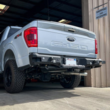 Load image into Gallery viewer, 2021-2023 Ford F150 with the Octane Rear Bumper by Chassis Unlimited Inc.