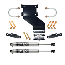 Load image into Gallery viewer, Kryptonite Dual Steering Stabilizer Kit with Fox 2.0 Shocks for 2003-2013 RAM 2500/3500
