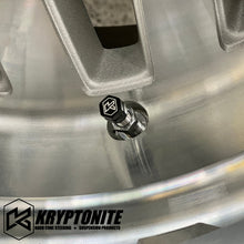 Load image into Gallery viewer, KRYPTONITE MACHINED ALUMINUM VALVE STEM CAPS FOR STANDARD SCHRADER VALVE