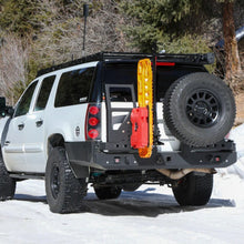 Load image into Gallery viewer, 2007-2014 CHEVY SUBURBAN & GMC YUKON XL 1500/2500 HIGH CLEARANCE OCTANE DUAL SWING OUT REAR BUMPER Chassis Unlimited Inc.