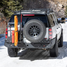 Load image into Gallery viewer, 2007-2014 CHEVY SUBURBAN & GMC YUKON XL 1500/2500 HIGH CLEARANCE OCTANE DUAL SWING OUT REAR BUMPER Chassis Unlimited Inc.