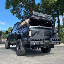 Load image into Gallery viewer, 2023+ FORD SUPERDUTY F250/F350 DUAL SWING OUT REAR BUMPER Chassis Unlimited Inc.