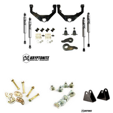 Load image into Gallery viewer, KRYPTONITE STAGE 3 LEVELING KIT WITH FOX SHOCKS 2001-2010