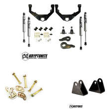 Load image into Gallery viewer, KRYPTONITE STAGE 3 LEVELING KIT WITH FOX SHOCKS 2001-2010