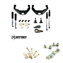 Load image into Gallery viewer, KRYPTONITE STAGE 3 LEVELING KIT WITH BILSTEIN SHOCKS 2001-2010