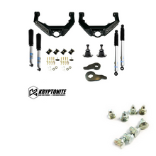 Load image into Gallery viewer, KRYPTONITE STAGE 3 LEVELING KIT WITH BILSTEIN SHOCKS 2001-2010