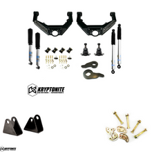 Load image into Gallery viewer, KRYPTONITE STAGE 3 LEVELING KIT WITH BILSTEIN SHOCKS 2001-2010