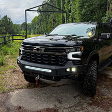 Load image into Gallery viewer, 2023-2025 CHEVY 1500 ZR2 OCTANE FRONT WINCH BUMPER Chassis Unlimited Inc.