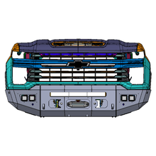 Load image into Gallery viewer, 2020-2023 CHEVY SILVERADO 2500/3500 ATTITUDE SERIES FRONT WINCH BUMPER Chassis Unlimited Inc.
