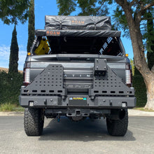 Load image into Gallery viewer, 2017-2022 FORD SUPERDUTY F250/F350 DUAL SWING OUT REAR BUMPER Chassis Unlimited Inc.