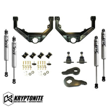 Load image into Gallery viewer, KRYPTONITE STAGE 3 LEVELING KIT WITH FOX SHOCKS 2001-2010