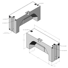 Load image into Gallery viewer, 39 GALLON WHEEL WELL WATER TANK FOR 2013-2025 DODGE / RAM PROMASTER 1500, 2500, 3500 136", 159", AND 159" EXT (BOTH SIDES)
