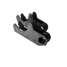 Load image into Gallery viewer, Weld On Under Axle Bar Mount, 3 1/2in &amp; 4in Axle, U-Bolts Up
