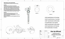 Load image into Gallery viewer, Weld On Under Axle Bar Mount, 3 1/2in &amp; 4in Axle, U-Bolts Up
