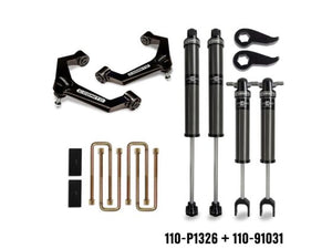 Cognito 3-inch Performance Leveling kit with 2.0 IFP shocks for 20-25 Silverado/Sierra 2500/3500 2WD/4WD