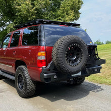 Load image into Gallery viewer, 2000-2006 Chevy/GM SUV Octane Dual Swing Out Rear Bumper by Chassis Unlimited Inc. 
