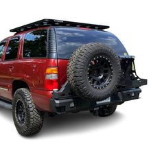 Load image into Gallery viewer, 2000-2006 Chevy/GM SUV Octane Dual Swing Out Rear Bumper by Chassis Unlimited Inc. 
