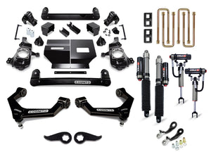 Cognito 5-Inch Elite Lift Kit with Elka 2.5 Reservoir Shocks for 20-25 Silverado/Sierra 2500/3500 2WD/4WD