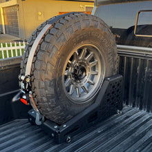 Load image into Gallery viewer, Tactical Series Bed-Mount Spare Tire Carrier Chassis Unlimited Inc. 
