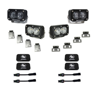 S2 SAE/S2 Pro Fog Pocket Kit - Ford 2021-On F-150 Raptor; 2023-On Bronco Raptor, 2024-On F-150 Raptor 37/R