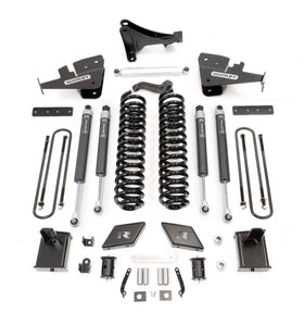 7" COIL SPRING LIFT KIT WITH FALCON SHOCKS - FORD SUPER DUTY DIESEL F-250 / F-350 4WD 2017-2022