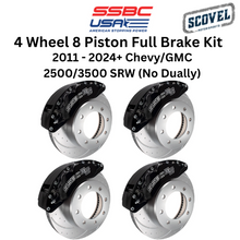 Load image into Gallery viewer, SSBC-USA B8-Barbarian Big Brake Bundle 2020-2025+ Chevy/GMC 2500/3500 SRW [Full Brake Kit]
