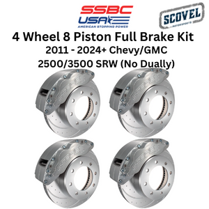 SSBC-USA B8-Barbarian Big Brake Bundle 2020-2025+ Chevy/GMC 2500/3500 SRW [Full Brake Kit]