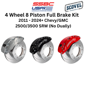 SSBC-USA B8-Barbarian Big Brake Bundle 2020-2025+ Chevy/GMC 2500/3500 SRW [Full Brake Kit]