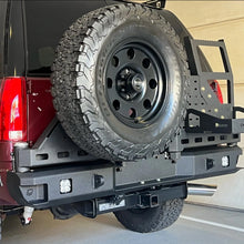 Load image into Gallery viewer, 1992-1998 Chevy/GM SUV Octane Dual Swing Out Rear Bumper by Chassis Unlimited Inc. 
