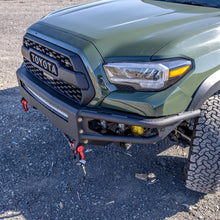 Load image into Gallery viewer, 2016-2022 Toyota Tacoma Diablo front winch bumper Chassis Unlimited Inc. 

