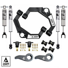 Load image into Gallery viewer, Axiom Supply Stage 3 FOX 2.5" Performance Leveling System GM HD Truck 2500 / 3500 Silverado / Sierra 2011-2019
