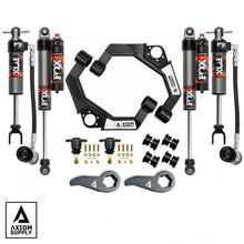 Load image into Gallery viewer, Axiom Supply Stage 3 FOX 2.5" Performance Elite Leveling System GM HD Truck 2500 / 3500 Silverado / Sierra 2011-2019
