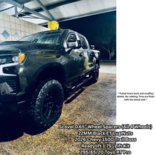Load image into Gallery viewer, BORA/SCOVEL [Exclusive] 0.65" Spacers for 6x139.7 Sierra/Silverado 1500 (2014-2026+)
