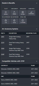 Firestone RED Label: 2709 - Rear Kit