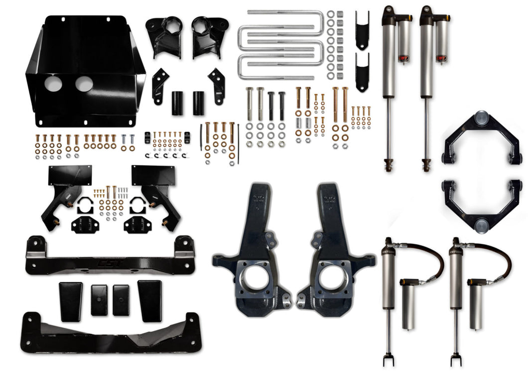 CST 20-24 HD 2500 4″ Stage 10M Suspension System w/ Midnight Edition CST Pro-Series 2.5 Shocks