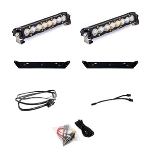 Ford S8 10 Inch Dual Behind Grille Light Bar Kit - Ford 2021-On F-150 Raptor, 2024-On F-150 Raptor 37/R