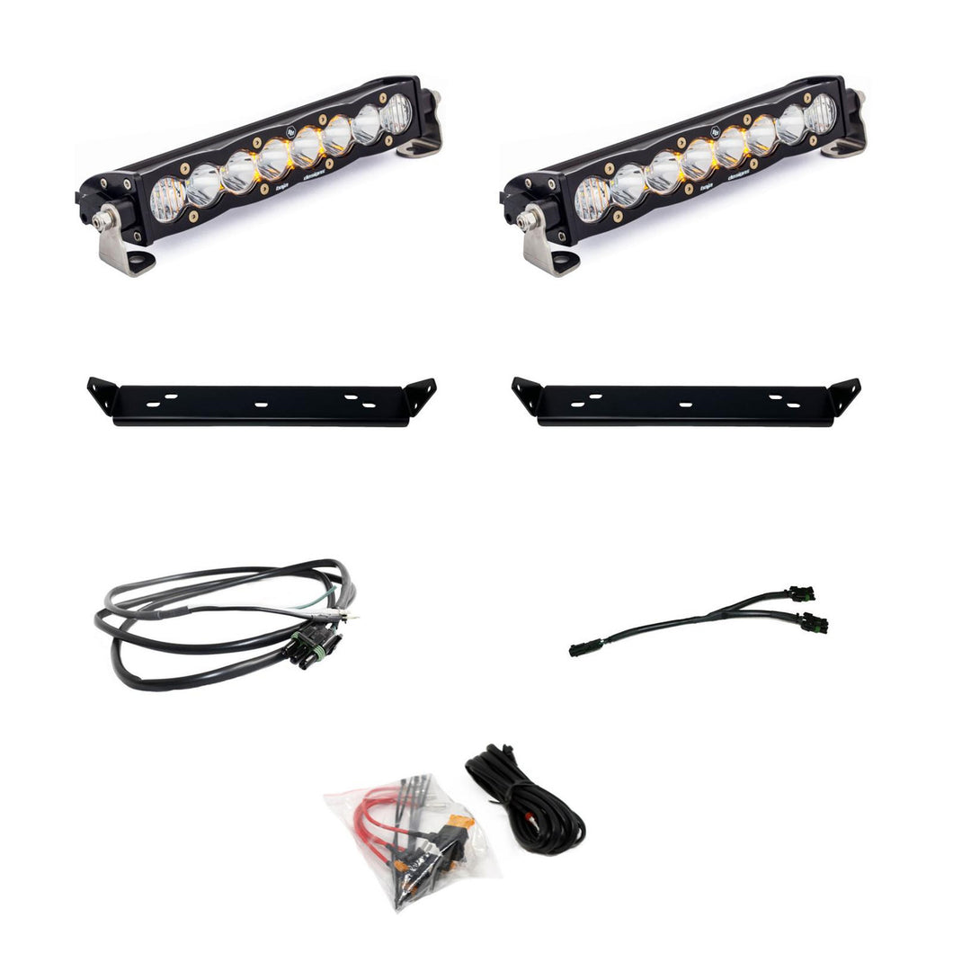 Ford S8 10 Inch Dual Behind Grille Light Bar Kit - Ford 2021-On F-150 Raptor, 2024-On F-150 Raptor 37/R