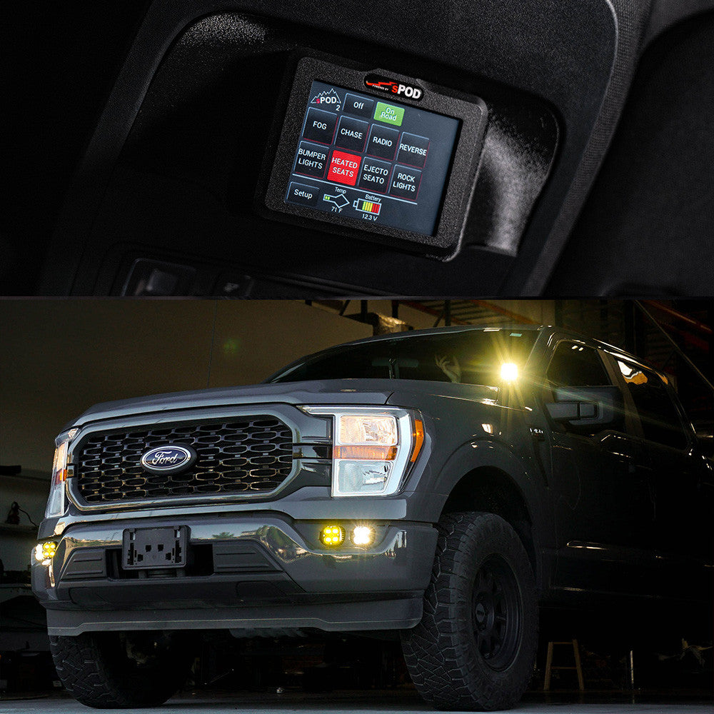 Touchscreen BantamX Vehicle Kit - Ford 2021-On F-150; 2021-On F-150 Raptor, 2024-On F-150 Raptor 37/R