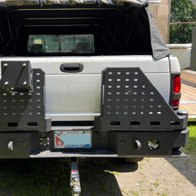 Load image into Gallery viewer, Best 1994-2002 RAM 1500/2500/3500 Octane dual swing out rear bumper Chassis Unlimited Inc. 
