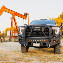 Load image into Gallery viewer, 2024+ GMC Sierra 2500-3500 Attitude Front Winch Bumper by Chassis Unlimited Inc. 

