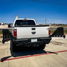 Load image into Gallery viewer, 1999-2016 FORD SUPERDUTY F250/F350 DUAL SWING OUT REAR BUMPER Chassis Unlimited Inc. 
