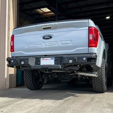 Load image into Gallery viewer, 2021-2023 Ford F150 with the Octane Rear Bumper by Chassis Unlimited Inc. 
