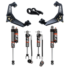 Load image into Gallery viewer, Kryptonite Stage 3 Leveling Kit with Fox 2.5 Performance Elite Shocks for 2020-2026 Chevy/GMC 2500HD/3500HD
